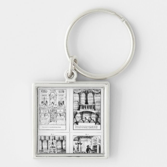 The Gin Shop Keychain (Front)