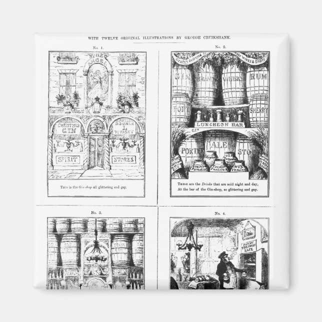 The Gin Shop Magnet (Front)