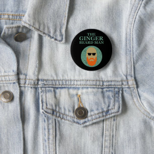 The ginger beard man 2 inch round button