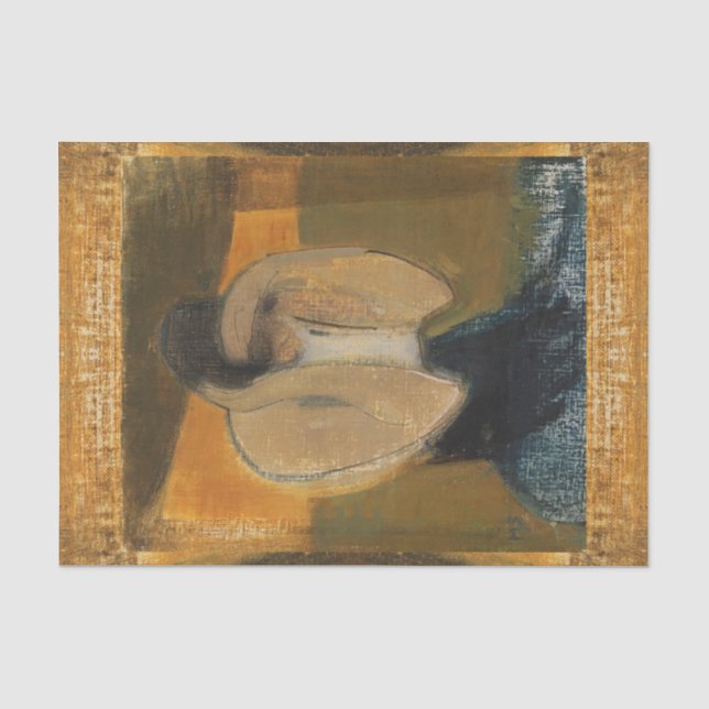 The Gipsy Woman, Helene Schjerfbeck, Decoupage Tissue Paper (Front)
