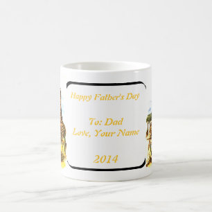 The Giraffe Family - Magic Mug