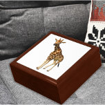 The Giraffe Gift Box<br><div class="desc">This sweet design features a young Rothschild's giraffe.</div>