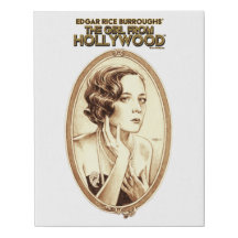 The Girl from Hollywood Art Print