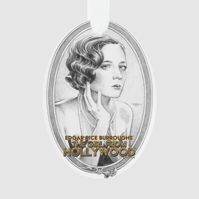 The Girl from Hollywood Christmas Tree Ornament (Front)