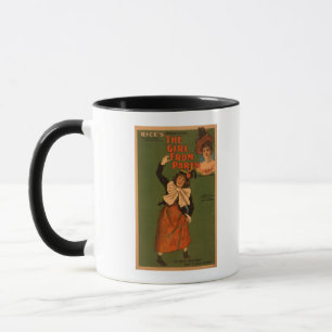 "The Girl from Paris" Theatre Musical Poster Mug