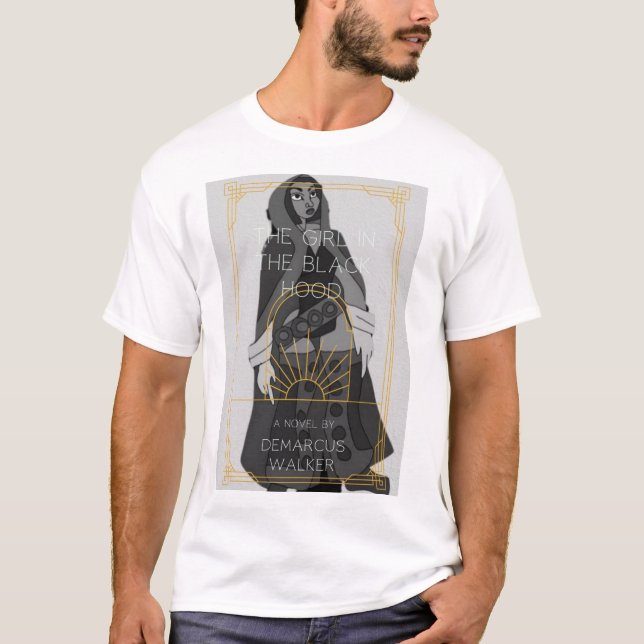 The Girl In The Black Hood  T-Shirt (Front)