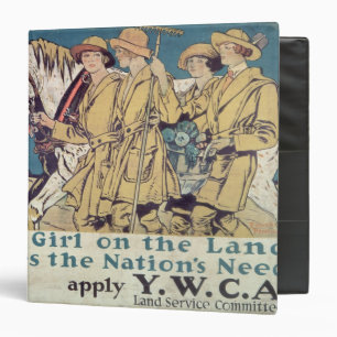 The Girl on the Land Serves the Nation's Need Binder