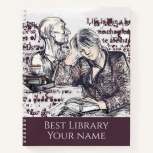 The girl reading a book