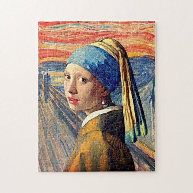 The Girl’s Scream Puzzle (Vertical)