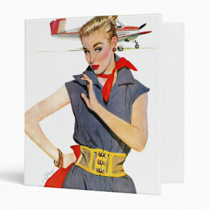 The Girl Who Stole Airplanes Binder