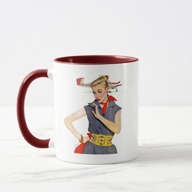 The Girl Who Stole Airplanes Mug (Left)
