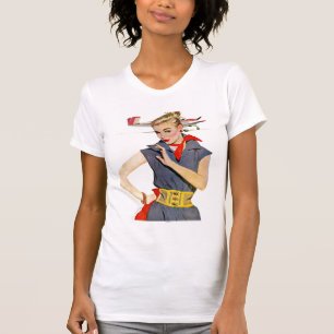 The Girl Who Stole Airplanes T-Shirt