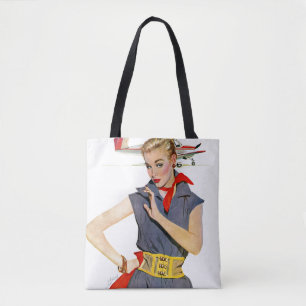 The Girl Who Stole Airplanes Tote Bag