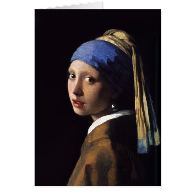 The Girl With A Pearl Earring by Johannes Vermeer (Front)