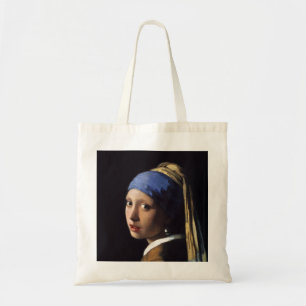 The Girl With A Pearl Earring by Johannes Vermeer Tote Bag