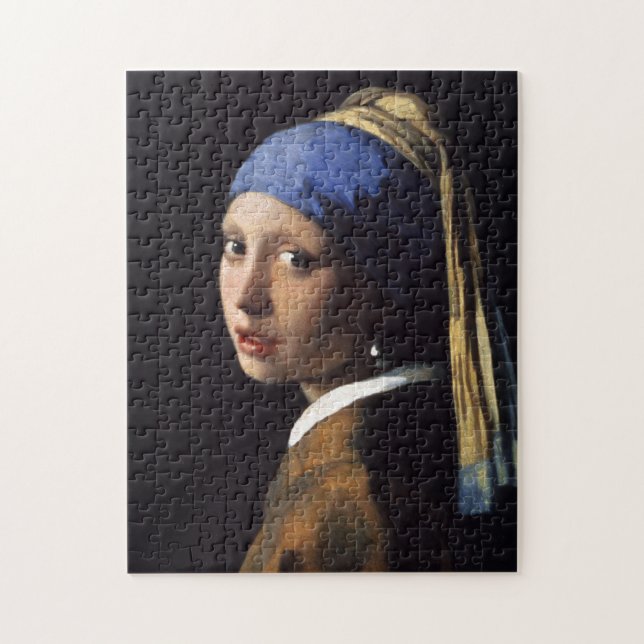 The Girl With The Pearl Earring Jigsaw Puzzle (Vertical)