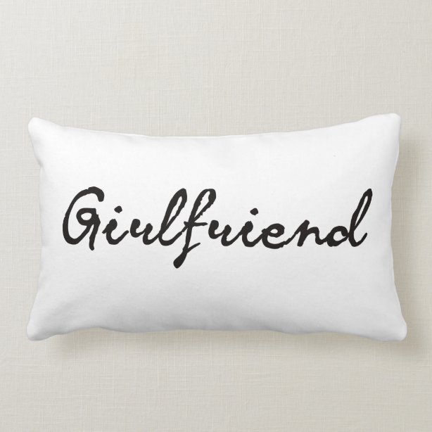 Girlfriend Pillows & Cushions Zazzle CA