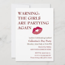 THE GIRLS ARE PARTYING AGAIN Galentine's Day