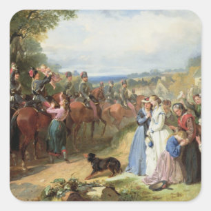 The Girls We Left Behind Us - The Departure of the Square Sticker