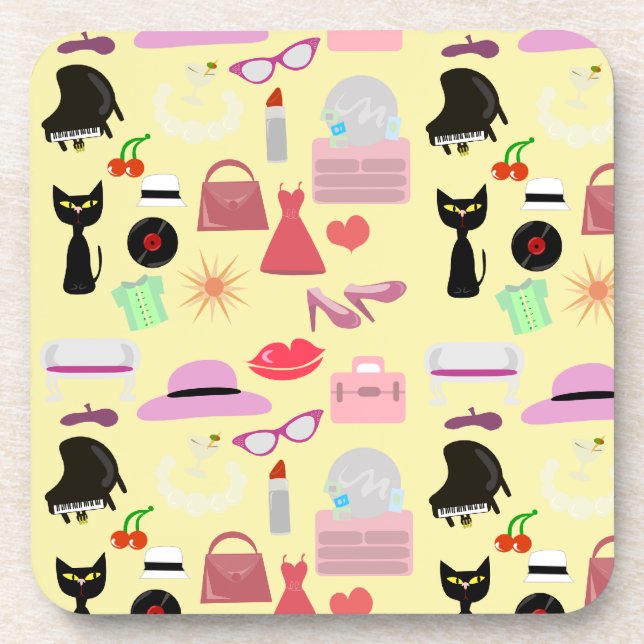 The Glam Life! Coaster (Front)