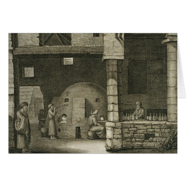 The Glass Bottle Maker, from Volume II Arts and Tr (Front Horizontal)