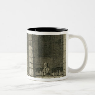 The Glass Bottle Maker, from Volume II Arts and Tr Two-Tone Coffee Mug
