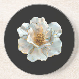 The Glass Daffodil Coaster
