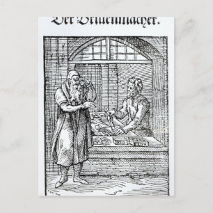 The Glasses Maker Postcard