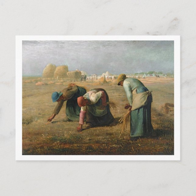 The Gleaners, 1857 Postcard (Front)