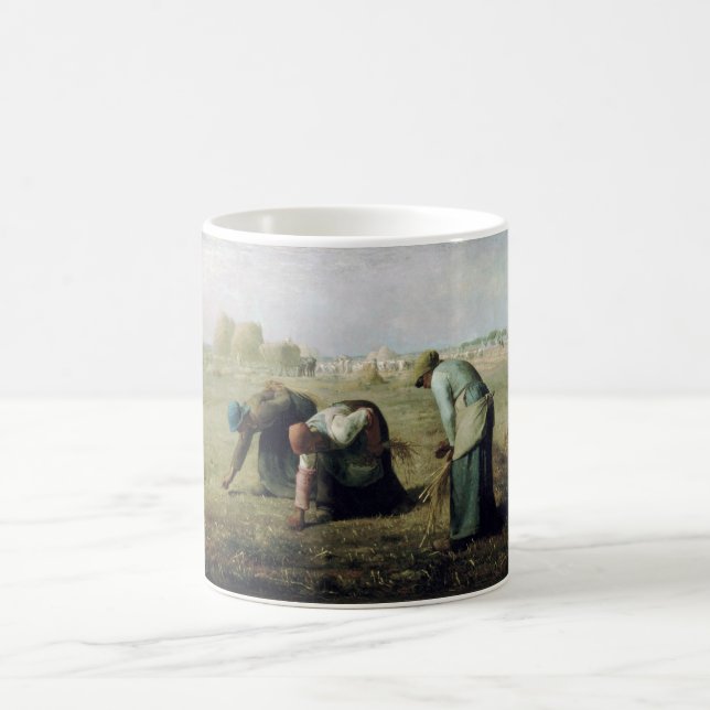 The Gleaners, Jean-Francois Millet, 1857 Coffee Mug (Center)