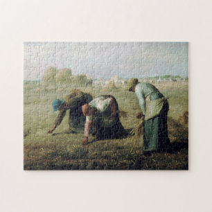 The Gleaners, Jean-Francois Millet, 1857 Jigsaw Puzzle