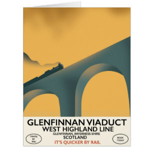 The Glenfinnan Viaduct Scotland.