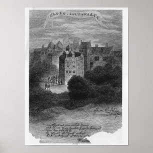 The Globe Theatre, Bankside, Southwark Poster