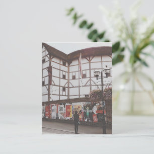 The Globe Theatre - London - UK  Holiday Postcard