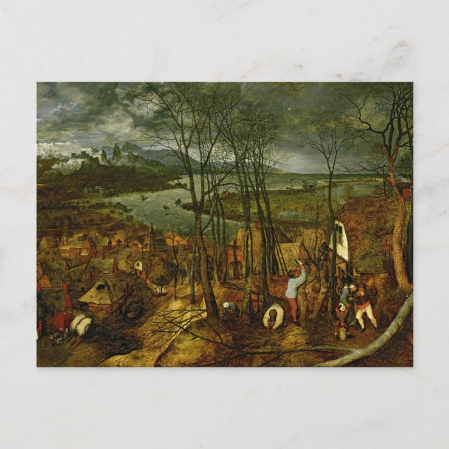 The Gloomy Day - Spring, 1559 Postcard (Front)