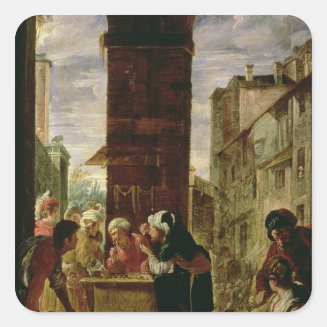 The Glorious Pearl Square Sticker (Front)