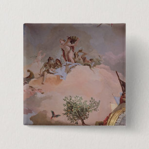 The Glory of Spain IV 2 Inch Square Button