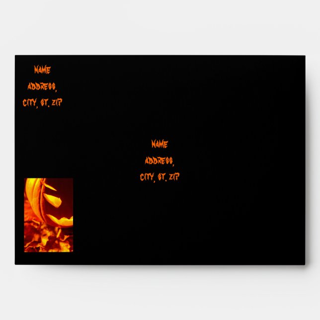 The Glowing Eye - Envelope (Front)