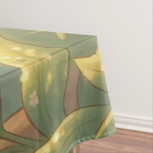 The Glowing Wanderer and the Art of Nectar Tablecloth