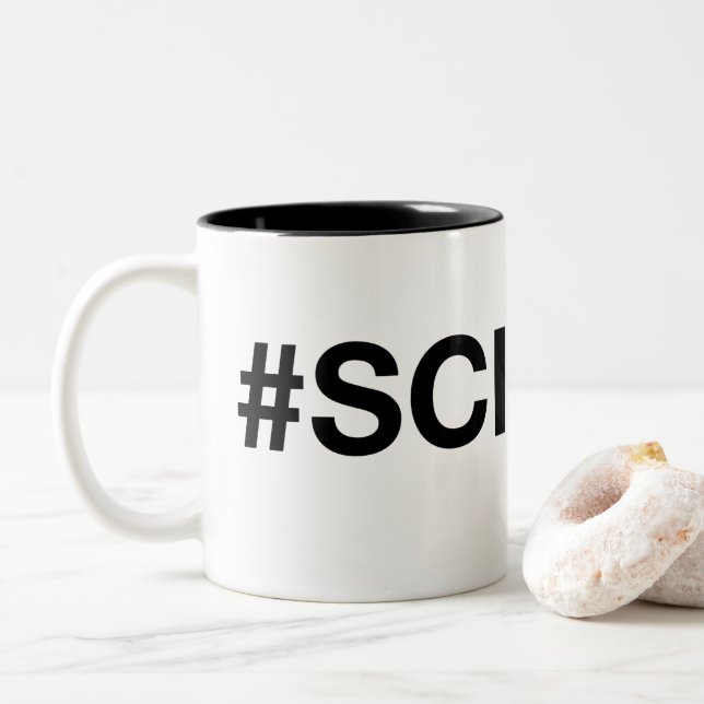 The Gluten Free Nerd #Science Mug (With Donut)