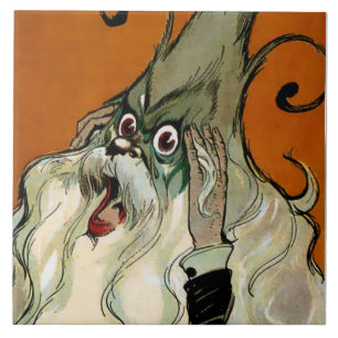 “The Gnome King” by John R Neill Tile