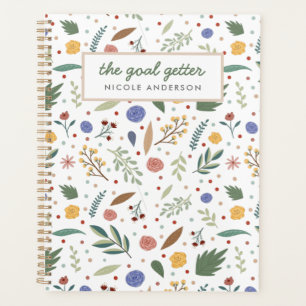 The goal getter floral pattern planner