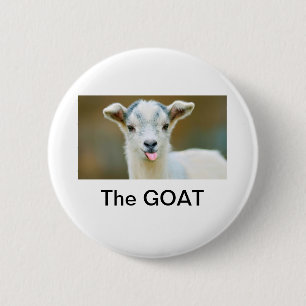 The GOAT 2 Inch Round Button