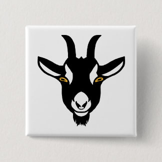 The Goat Network - Goat Pin - Square