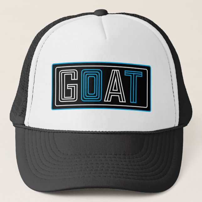 The GOAT of Hiphop  Trucker Hat (Front)