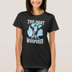 The Goat Whisperer Funny Goat Lover Farmer Premium T-Shirt