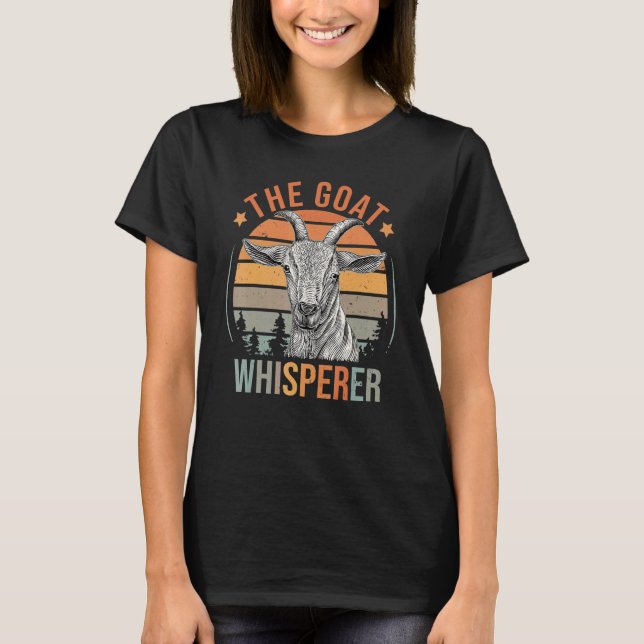 The Goat Whisperer T-Shirt (Front)