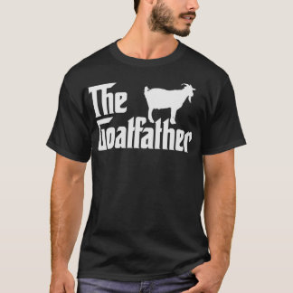 The Goatfather Funny Goat Father Nature Animal Lo T-Shirt