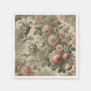 The Goatman’s Garden – Gothic Folklore Design Napkin