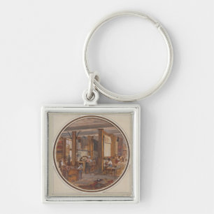 The Gobelins Workshop, 1840 Keychain